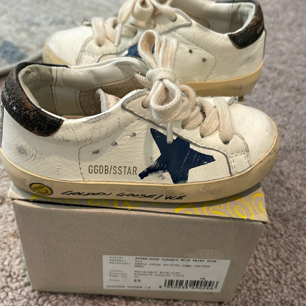 Toddler Golden Goose Super-Star Classic with Print Star